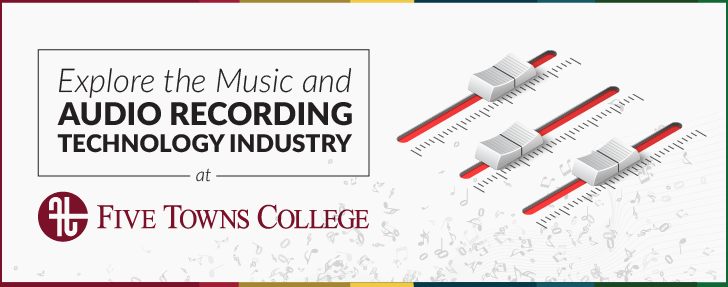 Music and audio technology industry infographic